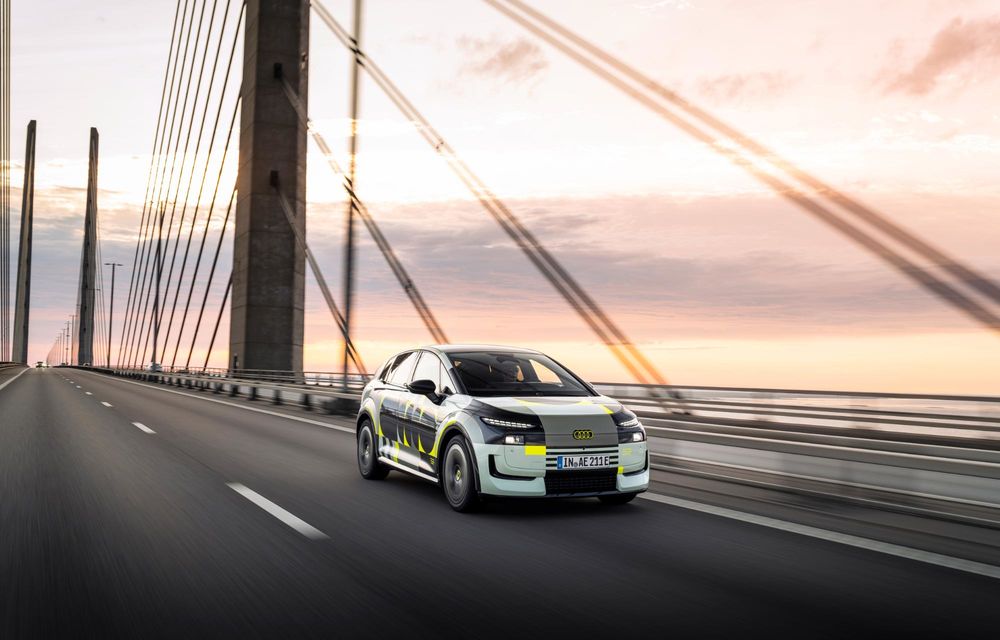 Imagini noi cu viitorul Audi A2 e-tron: cel mai eficient model al mărcii - Poza 2