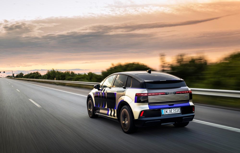 Imagini noi cu viitorul Audi A2 e-tron: cel mai eficient model al mărcii - Poza 3