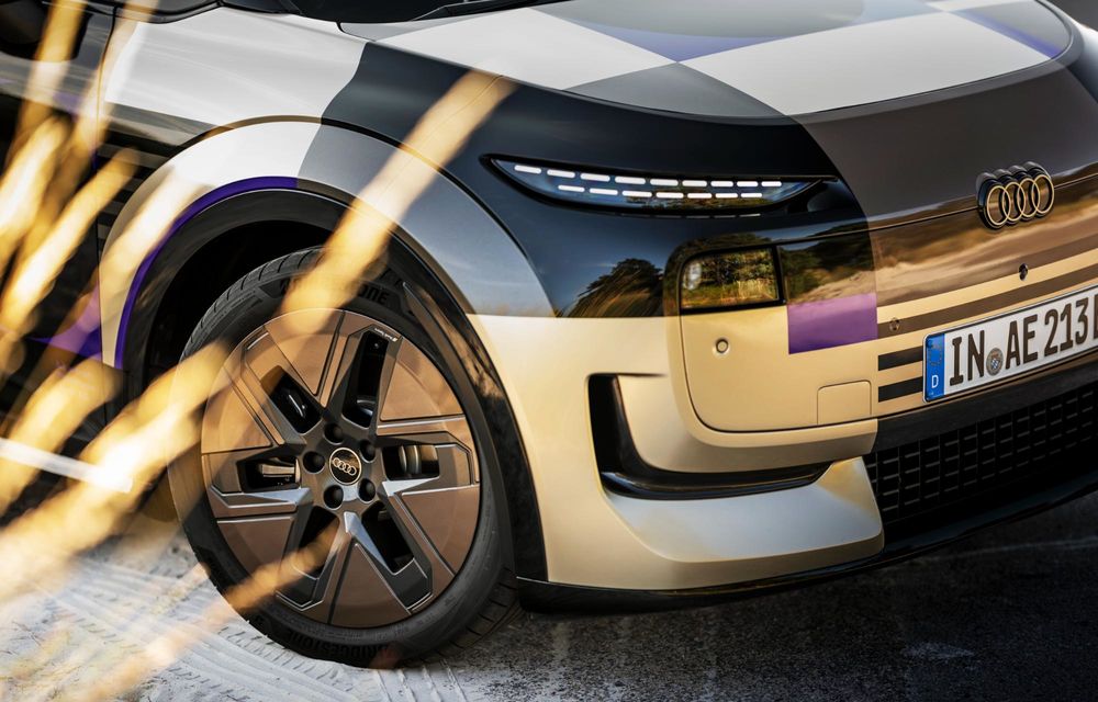 Imagini noi cu viitorul Audi A2 e-tron: cel mai eficient model al mărcii - Poza 7