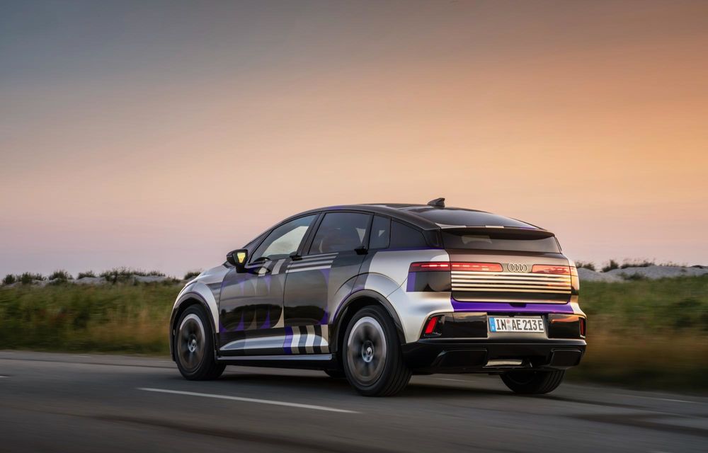 Imagini noi cu viitorul Audi A2 e-tron: cel mai eficient model al mărcii - Poza 4