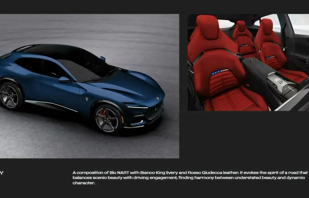 Ferrari Purosangue primește o ediție specială: doar 10 exemplare vor fi produse - Poza 2