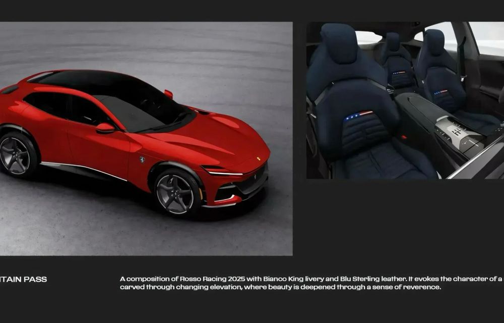 Ferrari Purosangue primește o ediție specială: doar 10 exemplare vor fi produse - Poza 5
