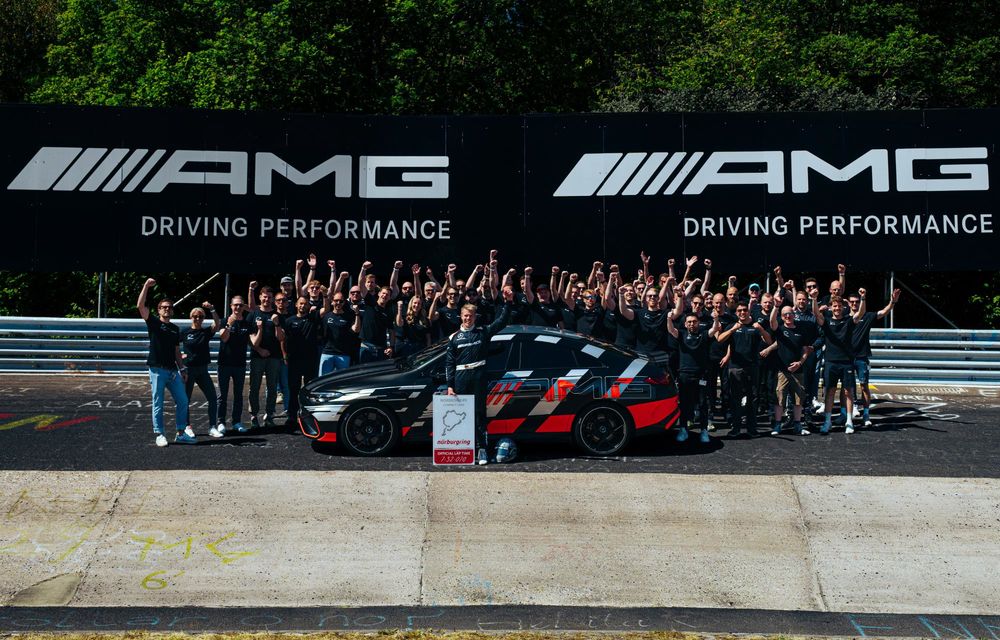 Mercedes-AMG CLA 45, record pe Nurburgring. Este cea mai rapidă berlină - Poza 2
