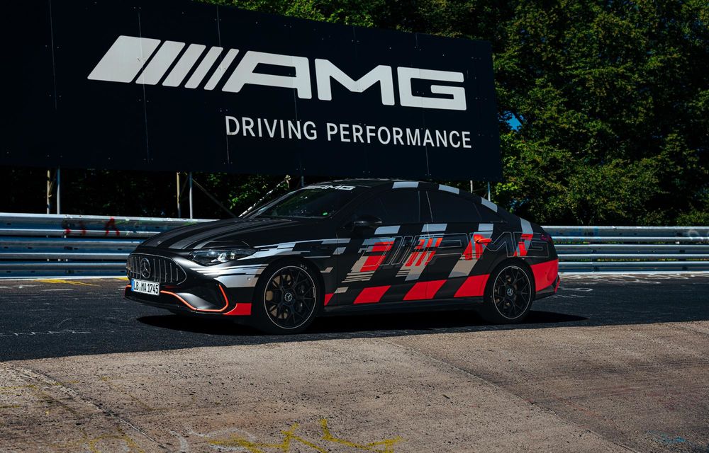 Mercedes-AMG CLA 45, record pe Nurburgring. Este cea mai rapidă berlină - Poza 4