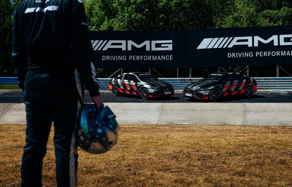 Mercedes-AMG CLA 45, record pe Nurburgring. Este cea mai rapidă berlină - Poza 8