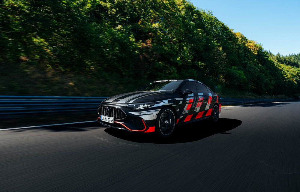 Mercedes-AMG CLA 45, record pe Nurburgring. Este cea mai rapidă berlină - Poza 10