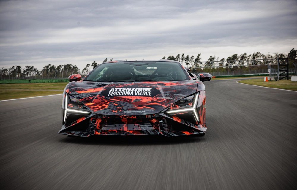 Primele imagini cu noul Lamborghini Revuelto SV: record pe Hockenheimring - Poza 3 Primele imagini cu noul Lamborghini Revuelto SV: record pe Hockenheimring - Poza 3