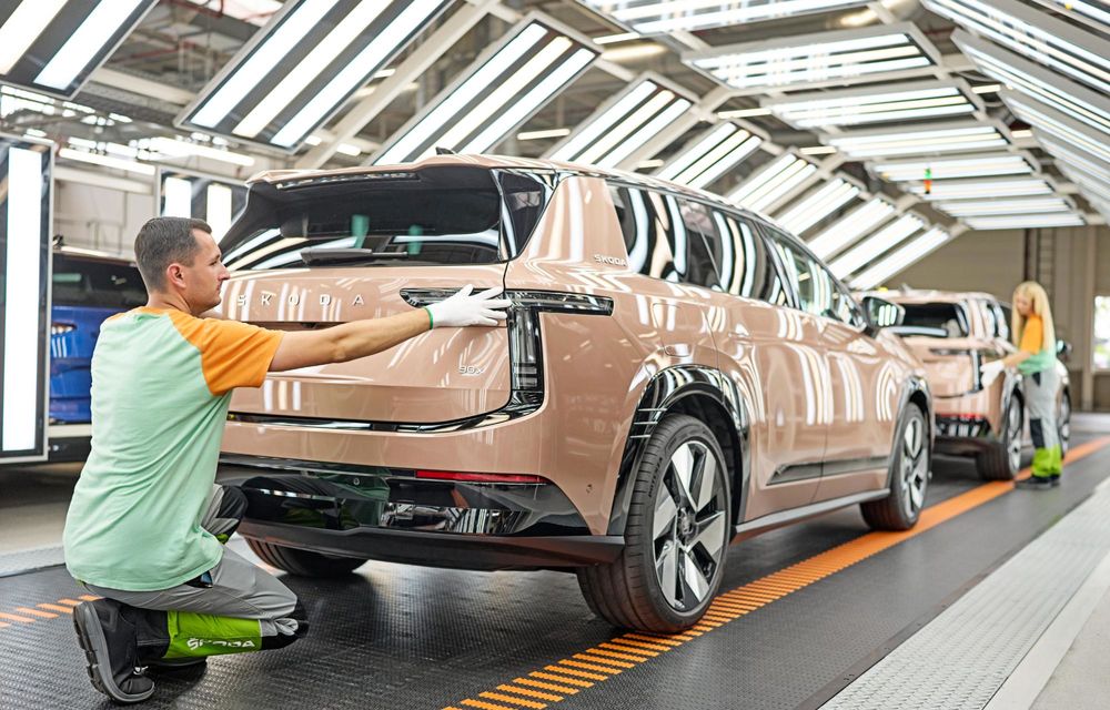 Noua Skoda Peaq a intrat în producția de serie. Asamblată în Cehia - Poza 2 Noua Skoda Peaq a intrat în producția de serie. Asamblată în Cehia - Poza 2