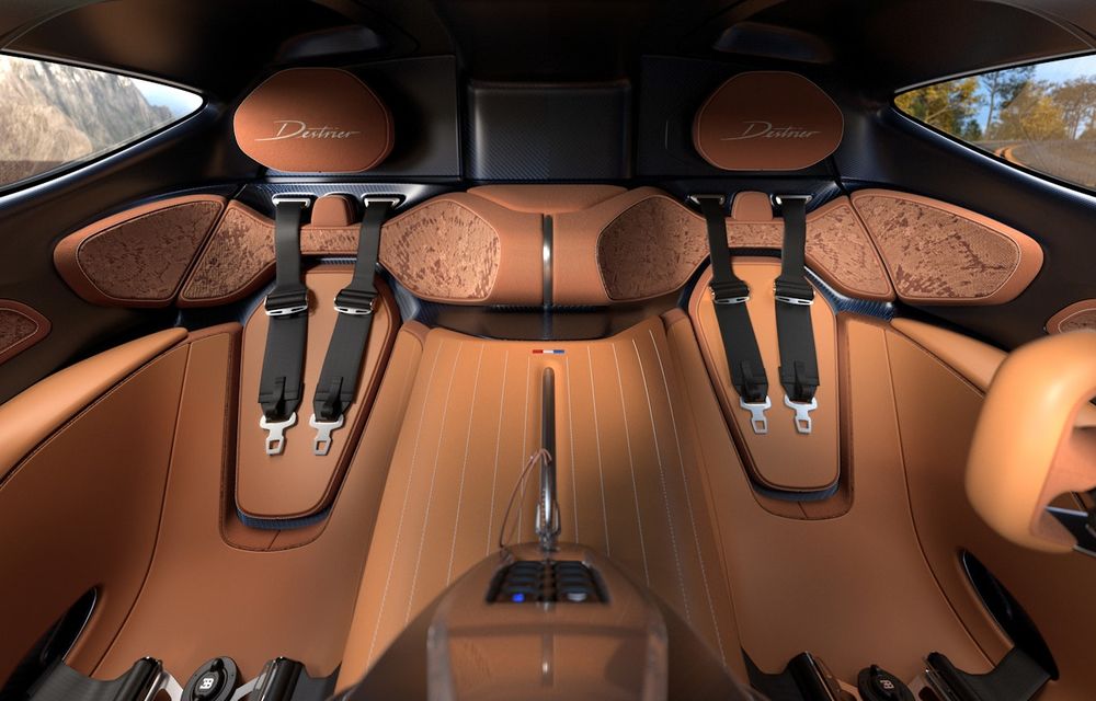 Noul Bugatti Destrier: exemplar unicat cu motor W16 și 1.600 CP - Poza 12 Noul Bugatti Destrier: exemplar unicat cu motor W16 și 1.600 CP - Poza 12