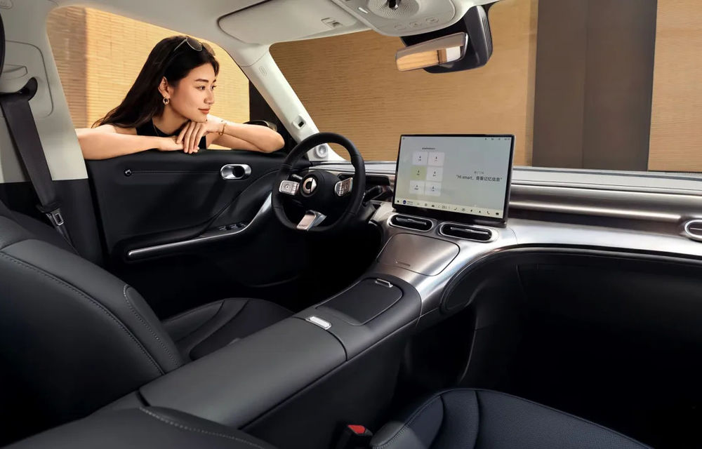 Noul Smart #1 facelift debutează cu platformă la 800V. Ajunge și în Europa - Poza 6 Noul Smart #1 facelift debutează cu platformă la 800V. Ajunge și în Europa - Poza 6
