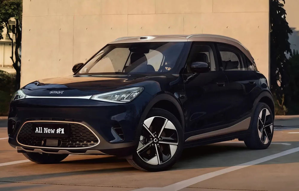 Noul Smart #1 facelift debutează cu platformă la 800V. Ajunge și în Europa - Poza 1 Noul Smart #1 facelift debutează cu platformă la 800V. Ajunge și în Europa - Poza 1