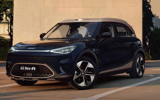 Noul Smart #1 facelift debutează cu platformă la 800V. Ajunge și în Europa