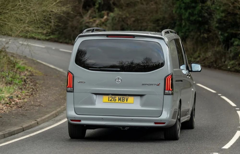Mercedes Vito Sport-X: ediție specială exclusivă pentru Marea Britanie - Poza 2 Mercedes Vito Sport-X: ediție specială exclusivă pentru Marea Britanie - Poza 2