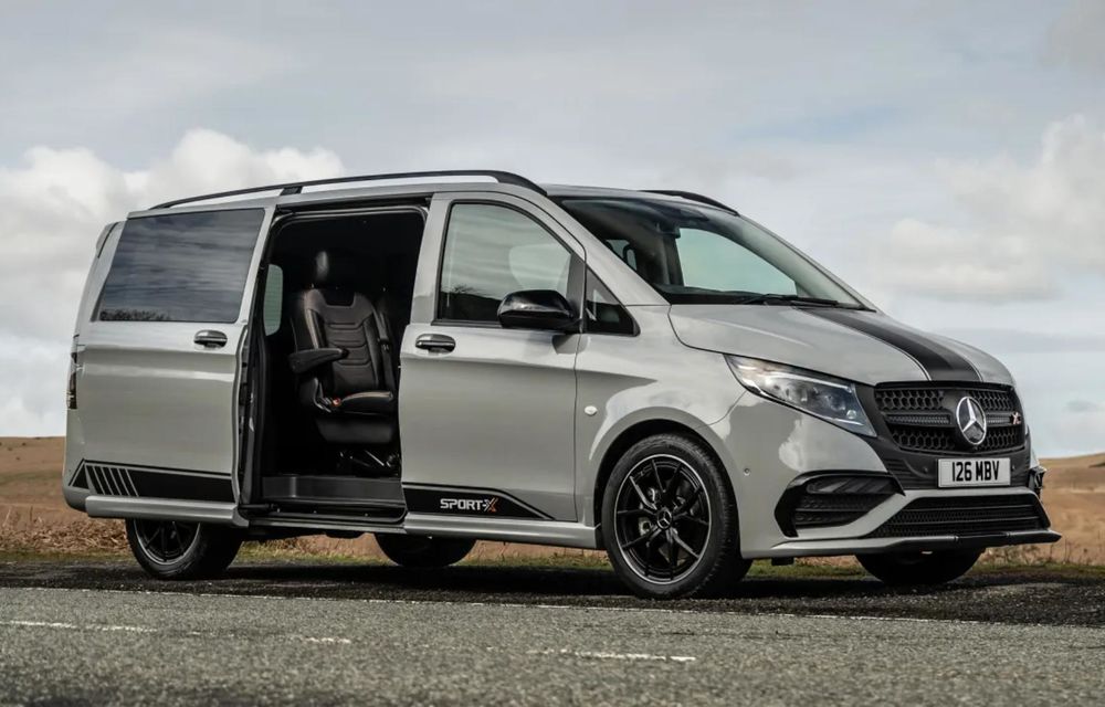 Mercedes Vito Sport-X: ediție specială exclusivă pentru Marea Britanie - Poza 4 Mercedes Vito Sport-X: ediție specială exclusivă pentru Marea Britanie - Poza 4
