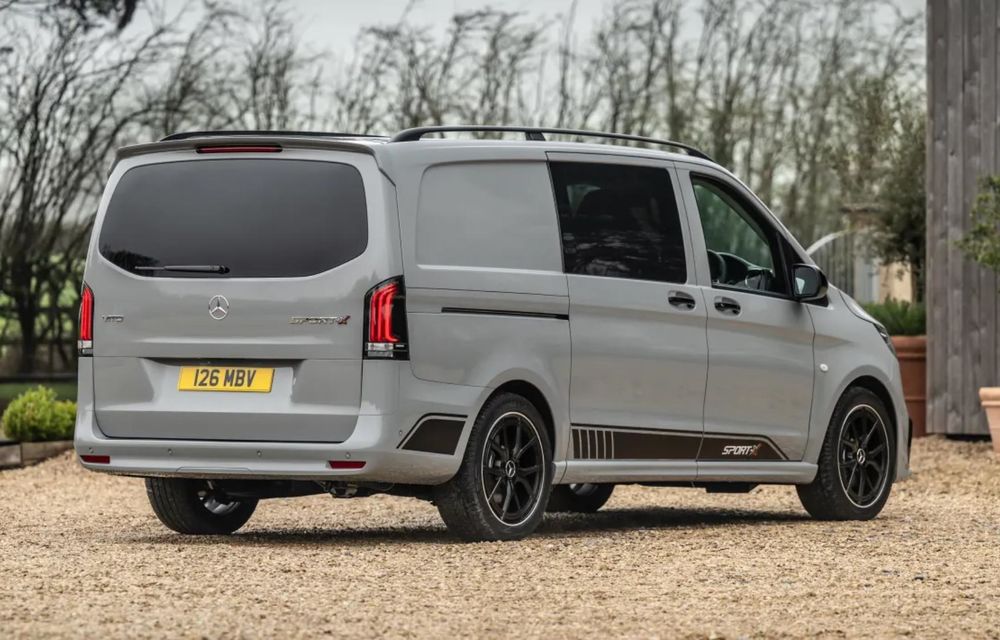 Mercedes Vito Sport-X: ediție specială exclusivă pentru Marea Britanie - Poza 5 Mercedes Vito Sport-X: ediție specială exclusivă pentru Marea Britanie - Poza 5