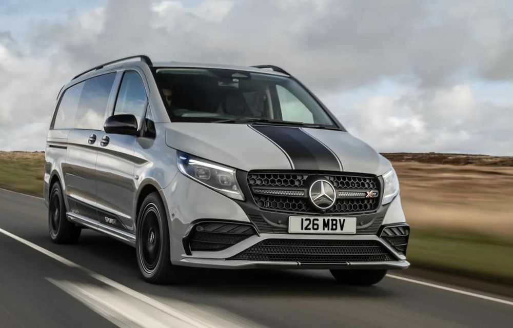 Mercedes Vito Sport-X: ediție specială exclusivă pentru Marea Britanie - Poza 1 Mercedes Vito Sport-X: ediție specială exclusivă pentru Marea Britanie - Poza 1