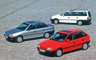 Opel marchează 35 de ani de la debutul primei generații Astra. Cel mai vândut Opel din istorie Opel marchează 35 de ani de la debutul primei generații Astra. Cel mai vândut Opel din istorie