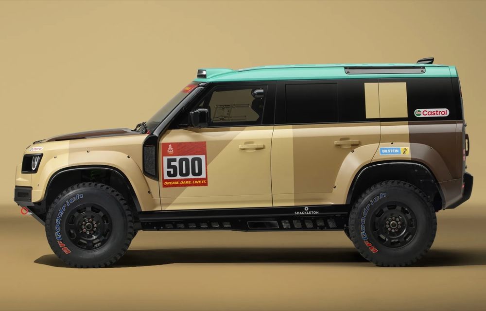Land Rover lansează Defender Dakar, versiunea de șosea a mașinii câștigătoare la Dakar - Poza 5 Land Rover lansează Defender Dakar, versiunea de șosea a mașinii câștigătoare la Dakar - Poza 5
