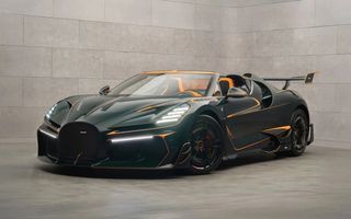 Două Bugatti unicat, reinterpretate de Mansory: Vincerò și Vivere debutează la Pebble Beach