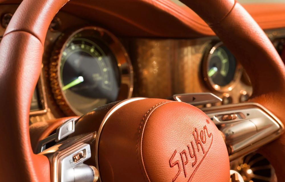 Spyker C8 Preliator XXV: constructorul olandez revine cu un supercar de 789 CP și cutie manuală - Poza 5 Spyker C8 Preliator XXV: constructorul olandez revine cu un supercar de 789 CP și cutie manuală - Poza 5