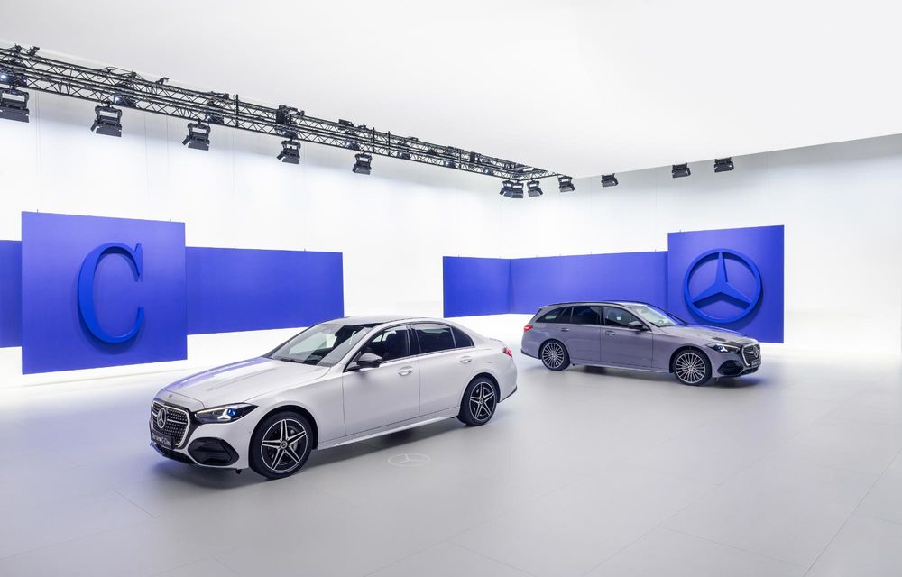 Noul Mercedes-Benz Clasa C facelift: motorizări electrificate și design revizuit - Poza 2 Noul Mercedes-Benz Clasa C facelift: motorizări electrificate și design revizuit - Poza 2