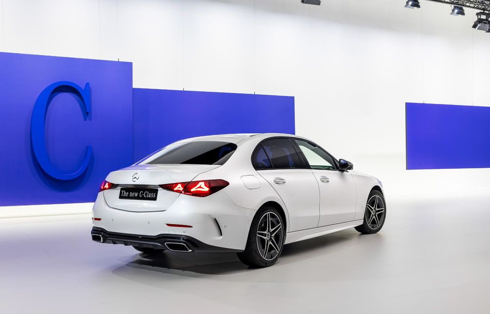 Noul Mercedes-Benz Clasa C facelift: motorizări electrificate și design revizuit - Poza 5 Noul Mercedes-Benz Clasa C facelift: motorizări electrificate și design revizuit - Poza 5