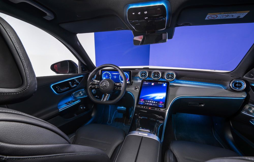 Noul Mercedes-Benz Clasa C facelift: motorizări electrificate și design revizuit - Poza 12 Noul Mercedes-Benz Clasa C facelift: motorizări electrificate și design revizuit - Poza 12