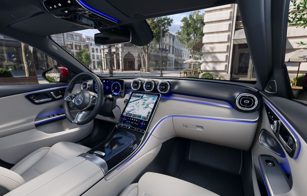Noul Mercedes-Benz Clasa C facelift: motorizări electrificate și design revizuit - Poza 36 Noul Mercedes-Benz Clasa C facelift: motorizări electrificate și design revizuit - Poza 36
