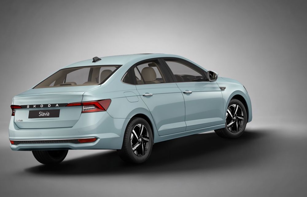 Ce mai debutează prin alte părți. Skoda prezină noua Slavia facelift în India - Poza 5