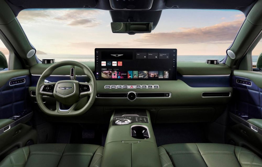 Noul Genesis GV90: SUV electric de 666 CP și autonomie de 500 kilometri - Poza 7