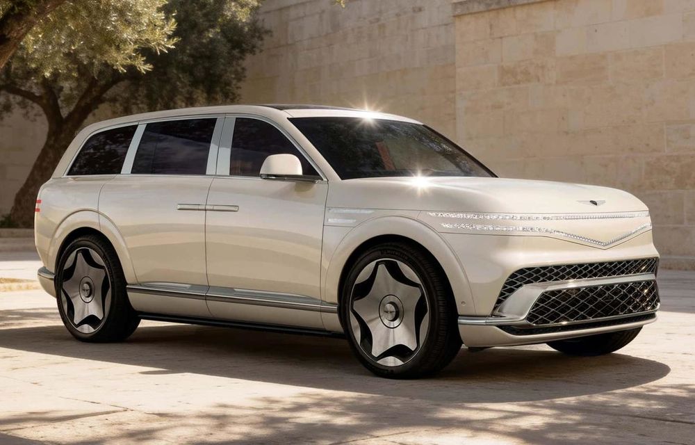 Noul Genesis GV90: SUV electric de 666 CP și autonomie de 500 kilometri - Poza 1