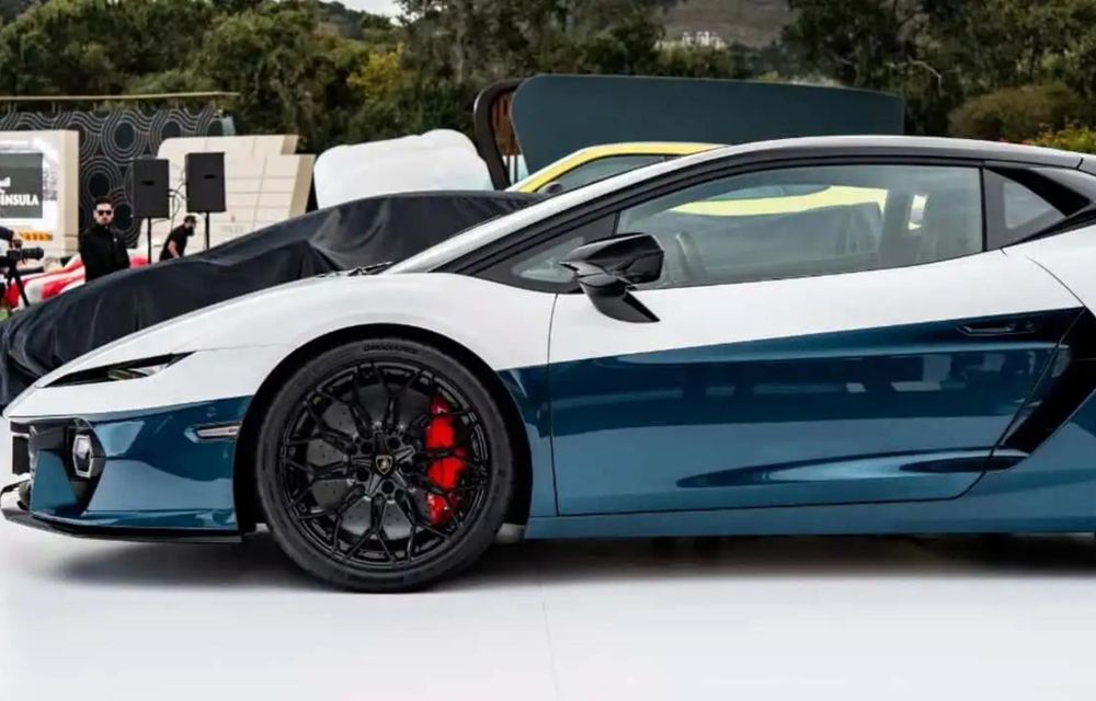 Lamborghini prezintă Temerario Tricolore, un omagiu adus măiestriei italiene - Poza 3