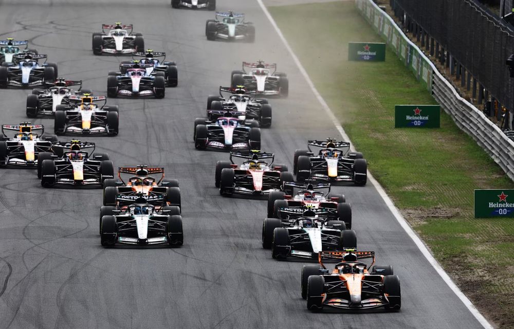 F1: Lando Norris, victorie în Olanda. Verstappen abandonează în primul tur - Poza 2