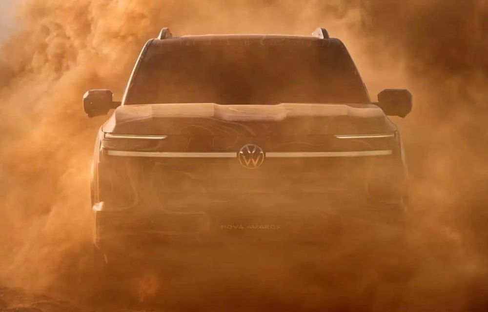Primele imagini cu noua generație Volkswagen Amarok: model destinat pieței din America Latină - Poza 2 Primele imagini cu noua generație Volkswagen Amarok: model destinat pieței din America Latină - Poza 2