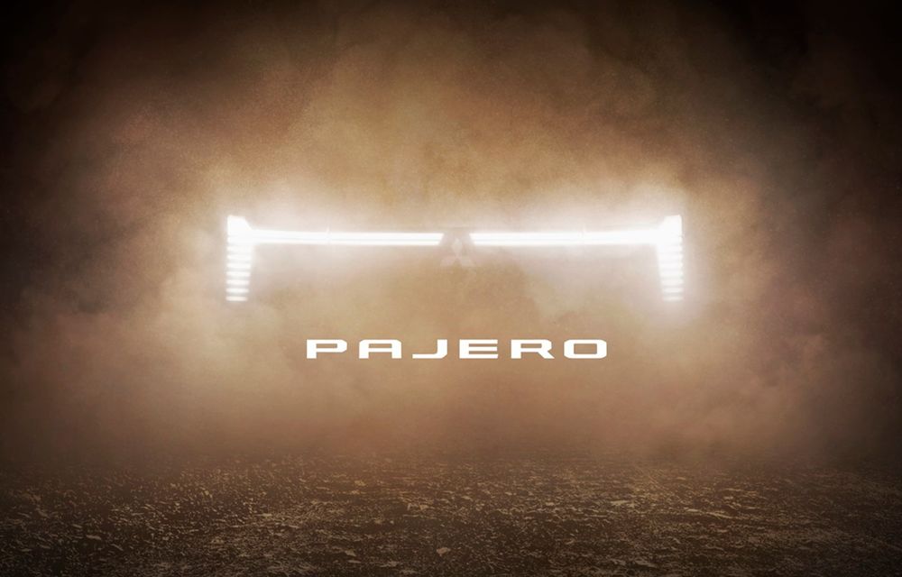 Mitsubishi confirmă data lansării noii generații Pajero - Poza 1 Mitsubishi confirmă data lansării noii generații Pajero - Poza 1