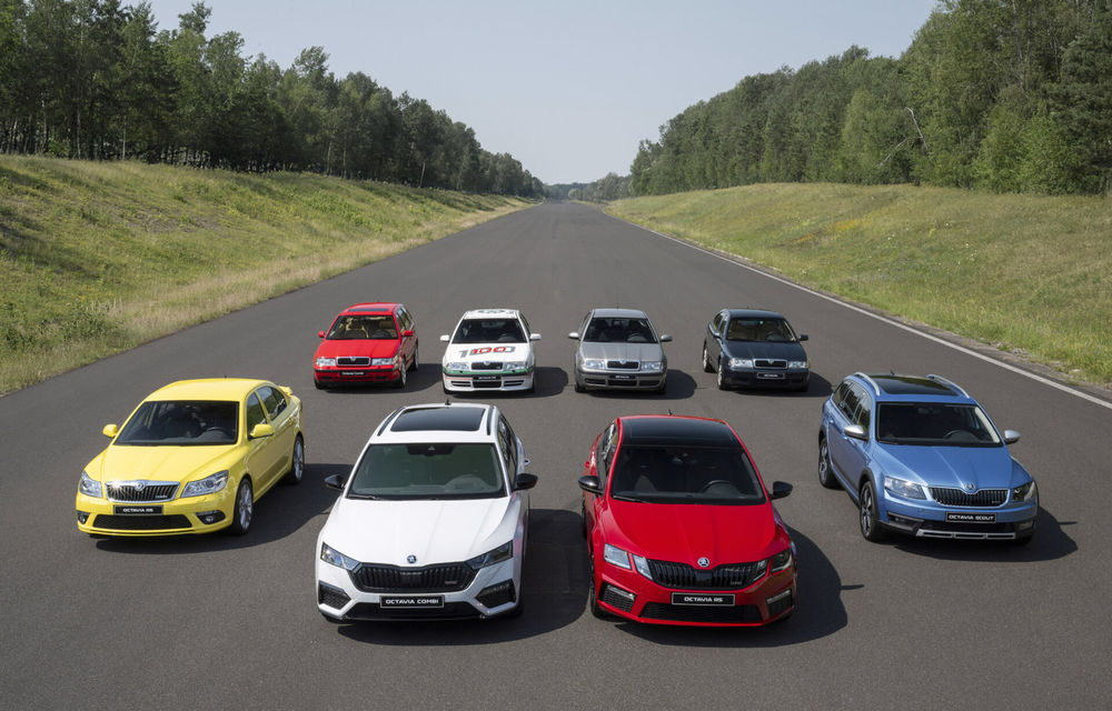 Skoda marchează 30 de ani de la debutul primei generații moderne Octavia - Poza 1 Skoda marchează 30 de ani de la debutul primei generații moderne Octavia - Poza 1