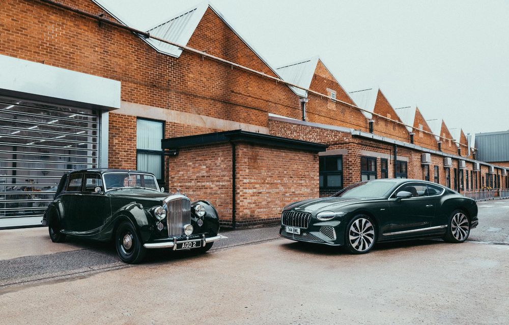 Exemplar unicat Bentley Continental GT Azure. Marchează 80 de ani de producție la uzina din Crewe - Poza 2 Exemplar unicat Bentley Continental GT Azure. Marchează 80 de ani de producție la uzina din Crewe - Poza 2