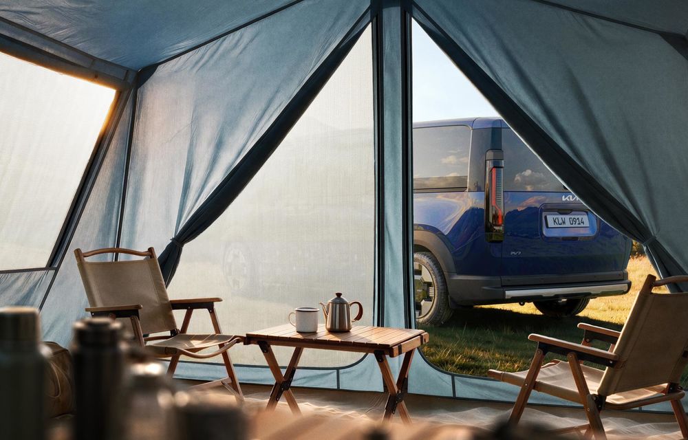 Primele imagini cu noua Kia PV7, model electric utilitar - Poza 2 Primele imagini cu noua Kia PV7, model electric utilitar - Poza 2