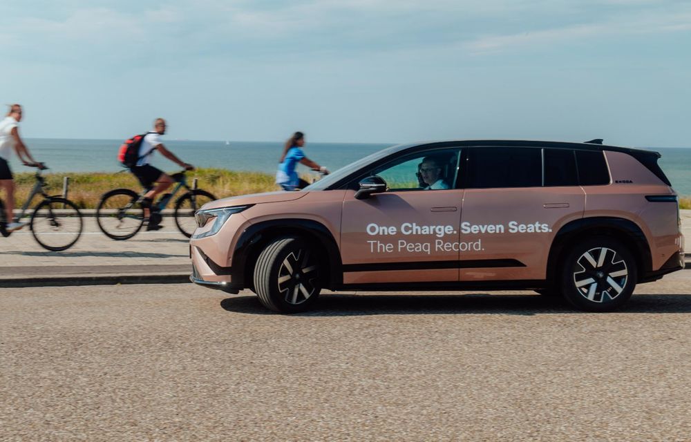 RECORD: Skoda Peaq a parcurs 936 de kilometri fără reîncărcare - Poza 4