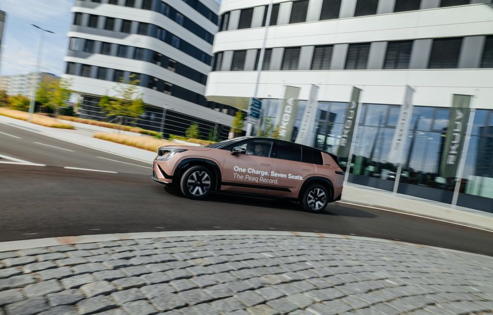 RECORD: Skoda Peaq a parcurs 936 de kilometri fără reîncărcare - Poza 10