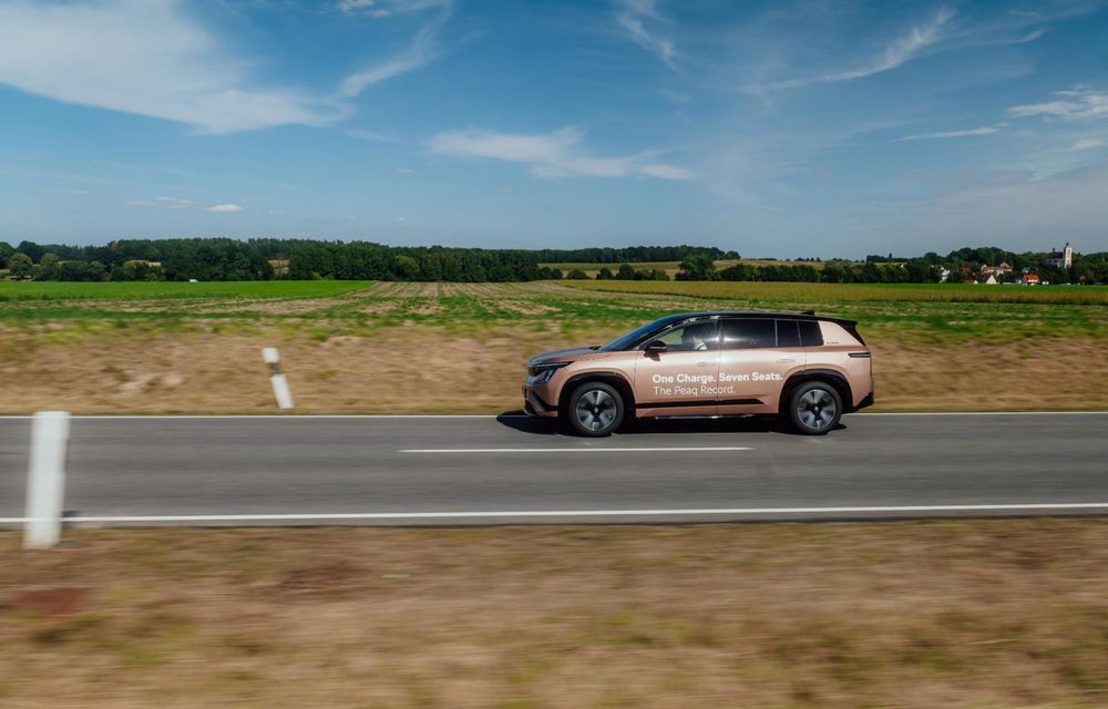 RECORD: Skoda Peaq a parcurs 936 de kilometri fără reîncărcare - Poza 13