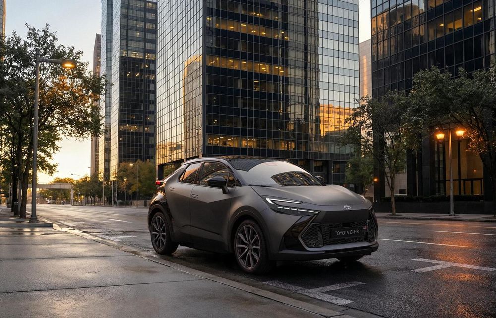 Noutăți pentru Toyota C-HR GR Sport: culoare mată nouă și jante de 20 de inch - Poza 1 Noutăți pentru Toyota C-HR GR Sport: culoare mată nouă și jante de 20 de inch - Poza 1