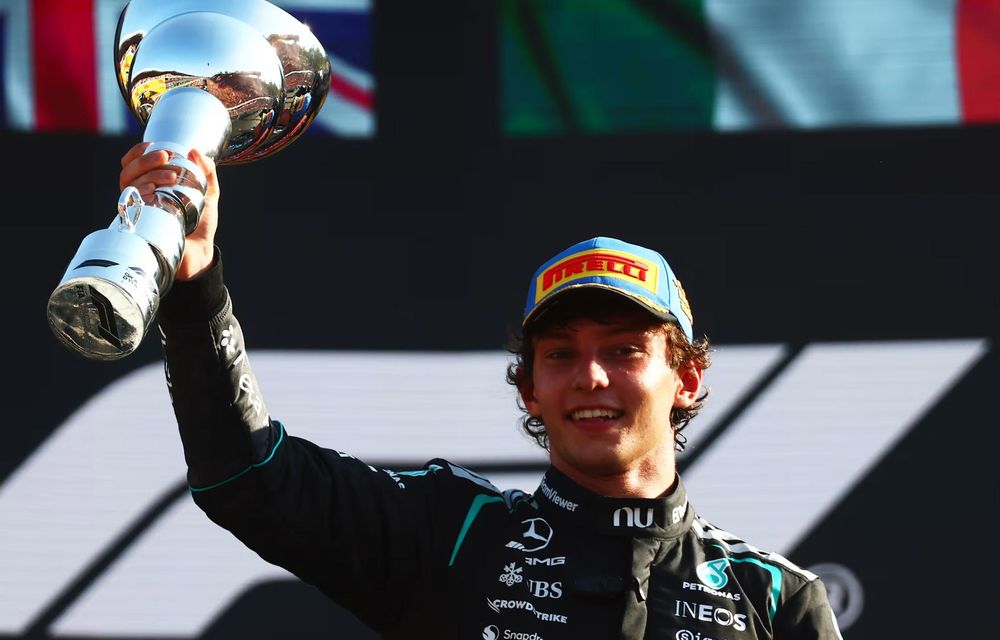 F1: Kimi Antonelli, noul erou al Italiei. Victorie la Monza cu start de pe locul 19 - Poza 7 F1: Kimi Antonelli, noul erou al Italiei. Victorie la Monza cu start de pe locul 19 - Poza 7