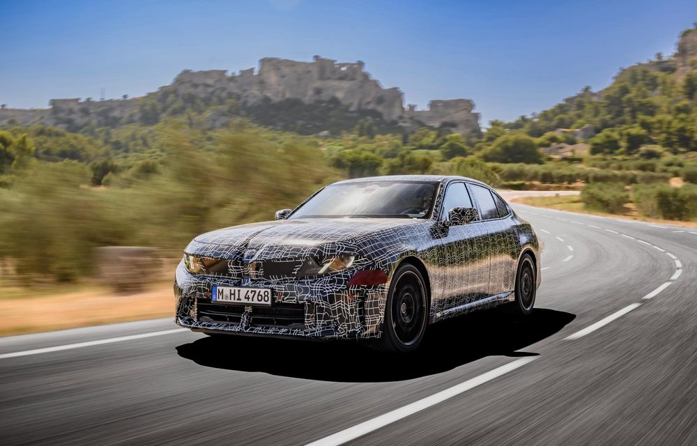 Imagini noi cu viitorul BMW Seria 3: motoare mild-hybrid cu 4 și 6 cilindri - Poza 13 Imagini noi cu viitorul BMW Seria 3: motoare mild-hybrid cu 4 și 6 cilindri - Poza 13