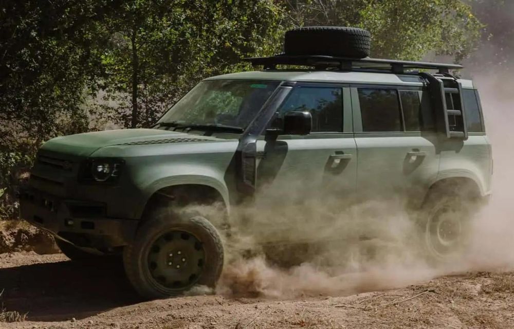 Land Rover Defender Wolf Series II: 4 versiuni militare pregătite pentru armata britanică - Poza 1 Land Rover Defender Wolf Series II: 4 versiuni militare pregătite pentru armata britanică - Poza 1