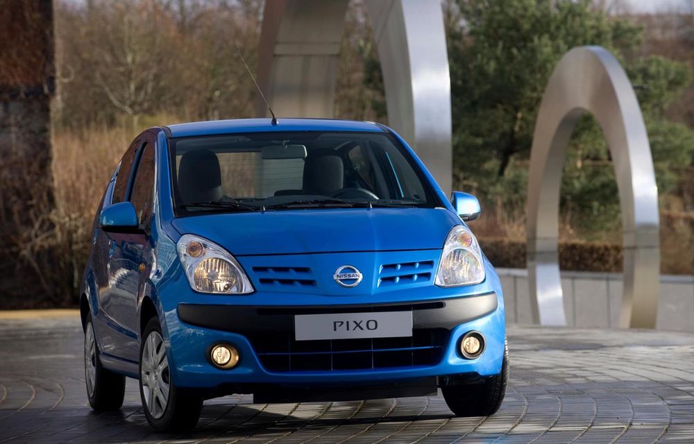 Nissan Pixo revine după 13 ani: model electric înrudit cu Renault Twingo - Poza 1 Nissan Pixo revine după 13 ani: model electric înrudit cu Renault Twingo - Poza 1