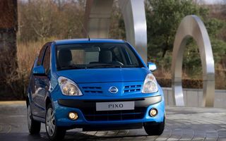 Nissan Pixo revine după 13 ani: model electric înrudit cu Renault Twingo Nissan Pixo revine după 13 ani: model electric înrudit cu Renault Twingo