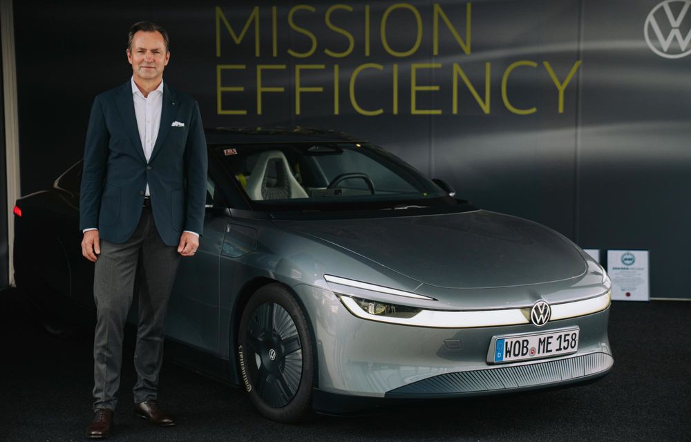 Volkswagen prezintă cea mai eficientă mașină electrică: 3 recorduri mondiale stabilite - Poza 38