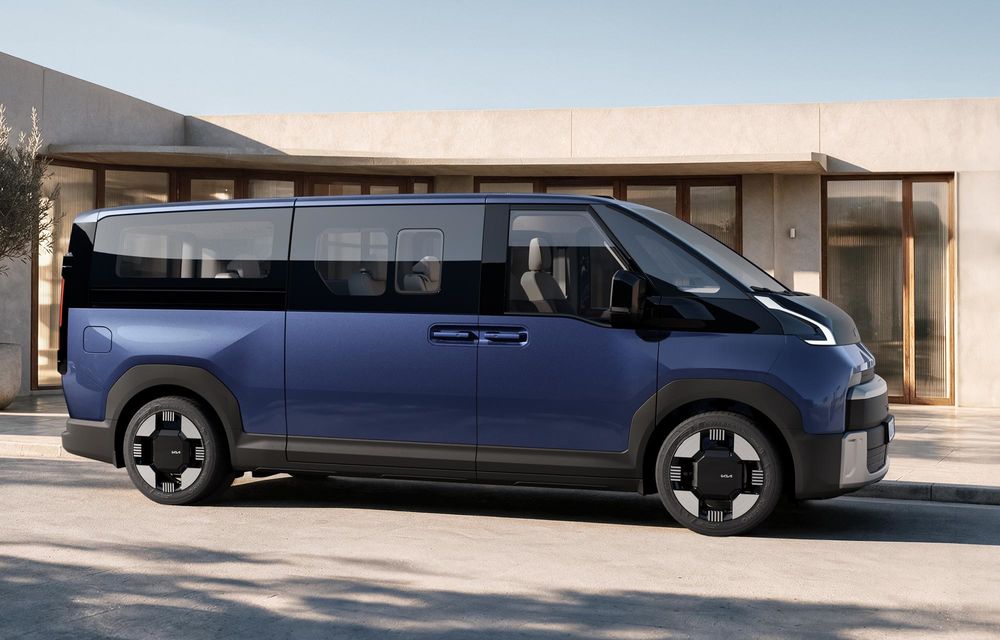 Noua Kia PV7: model utilitar electric cu până la 460 de kilometri autonomie - Poza 2 Noua Kia PV7: model utilitar electric cu până la 460 de kilometri autonomie - Poza 2