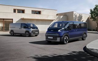 Noua Kia PV7: model utilitar electric cu până la 460 de kilometri autonomie